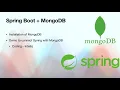 Spring Boot with MongoDB