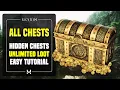 Every Chest in Skyrim UNLIMITED Gold Items
