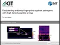 Webinar Deciphering antibody fingerprints against pathogens with high density peptide arrays