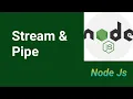 Stream and Pipe Part Node Js tutorial in Hindi 2021