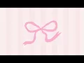 Bow Background With Lofi Music Part 7 Aesthetic Wallpaper Background Coquette Pink Screensaver TVArt