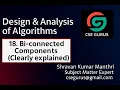 18 Biconnected Components