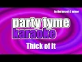 Mary J Blige - Thick of It (Karaoke Version)