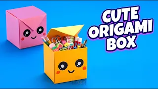 DIY Paper Box 🎁 | How to Make a Paper Box at Home | Easy Origami Gift Box