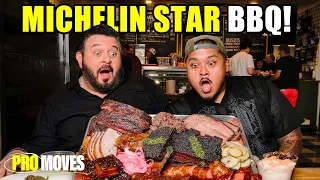 Adam Richman Eats Michelin Star Texas BBQ | Pro Moves