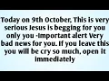 Download Lagu 🧾Today on 8th October, This is very serious Jesus is begging for you only you -Important alert.. 