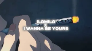 Ilomilo X I Wanna Be Yours Mashup Slowed And Reverb Best Part Looped 
