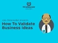 Strategyzer Webinar How To Validate Business Ideas
