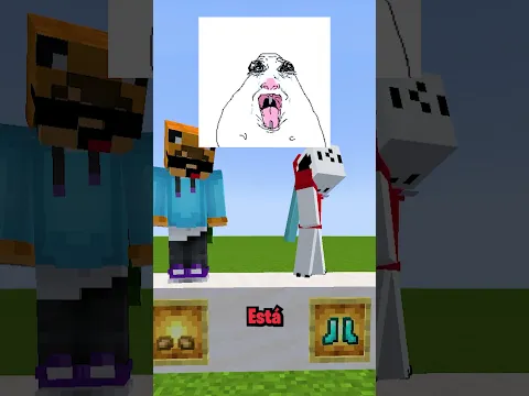 NO MIRES el AUDIO 😳 (reto imposible) #shorts #minecraft #minecraftshorts
