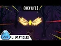 How to do Unity UI Particles