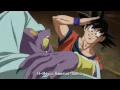 Goku and Vegeta change Beerus bedsheets