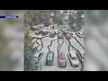 Hail blankets Aurora leaving streets covered in ice