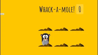 Whack a Mole In JavaScript With Source Code Source Code Projects