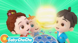 Surprise Eggs Song | Learn Colors and Vehicles for Kids | Baby ChaCha Nursery Rhymes & Kids Songs