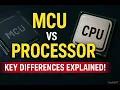 Microcontroller vs Processor Key Differences Explained in Simple Way