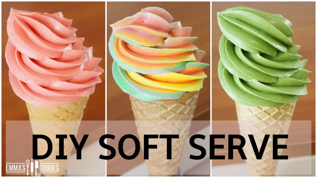 Making of Matcha ice cream imported from Japan using Jingling ice cream machine counter top model SC. 