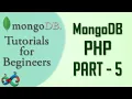 MongoDB Tutorial 59 MongoDB PHP Part 5