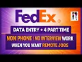 A Guide to FedEx Work From Home Jobs Quiet Part-Time Opportunities