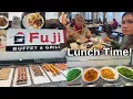 Delicious Food Having Lunch at Fuji Buffet and Grill