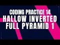 Hallow Inverted Full Pyramid 1 Coding Practice 14 Python coding tips tricks Nxtwave ccbp 4 0