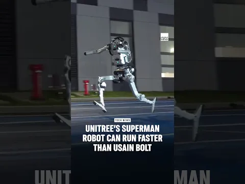 Unitree's Superman Robot Can Run Faster Than Usain Bolt