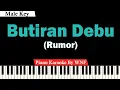 Rumor - Butiran Debu Karaoke Piano Male Key/Pria