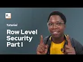 How To Create Multi-Tenant Apps With Row-Level Security RLS Series Part 1