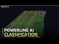 AI-Powered Powerline Point Cloud Classification Vectorization Pointly