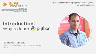 Basic Python Hacks Introduction Why to learn Python RACE REVA University