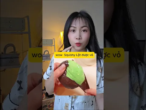 Làm SQUISHY SOCOLA Dubai lột vỏ được ? DIY Peelable Squishy // Quyển Sách Nhỏ #shorts