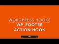 WordPress Hooks wp footer Part - 27 Example