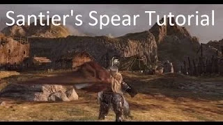Dark Souls 2 Santier s Spear Tutorial MUNDANE IS INSANE