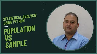 Statistical Analysis Using Python Population vs Sample Explained