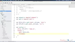 Webpack for React Applications Setting Up Babel packtpub com