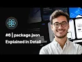 React Tutorial in Hindi package json Explained in Detail