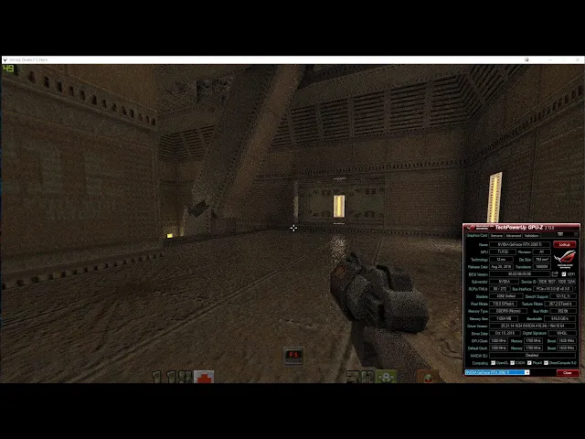 Quake 2 Real time Ray Tracing on nVidia RTX 2080 Ti FE