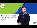 Introduction to ABAP Object Oriented Patterns