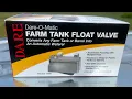 Livestock Water Float Assembly Install