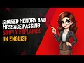 Shared Memory and Message Passing Operating System Explained Computer Science