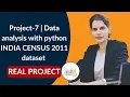 Project-7 Data analysis with python INDIA CENSUS 2011 dataset