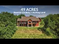 49 Acres Reverse 1 5 Story Home For Sale Greeley KS Hunting Land