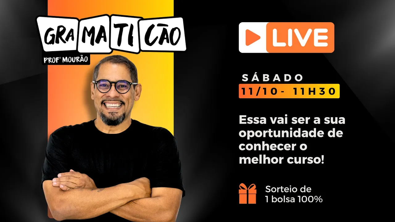 Lançamento do Gramaticão 2.0 - Prof. Mourão
