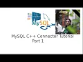 Let s Learn MySQL C connector together PART 1