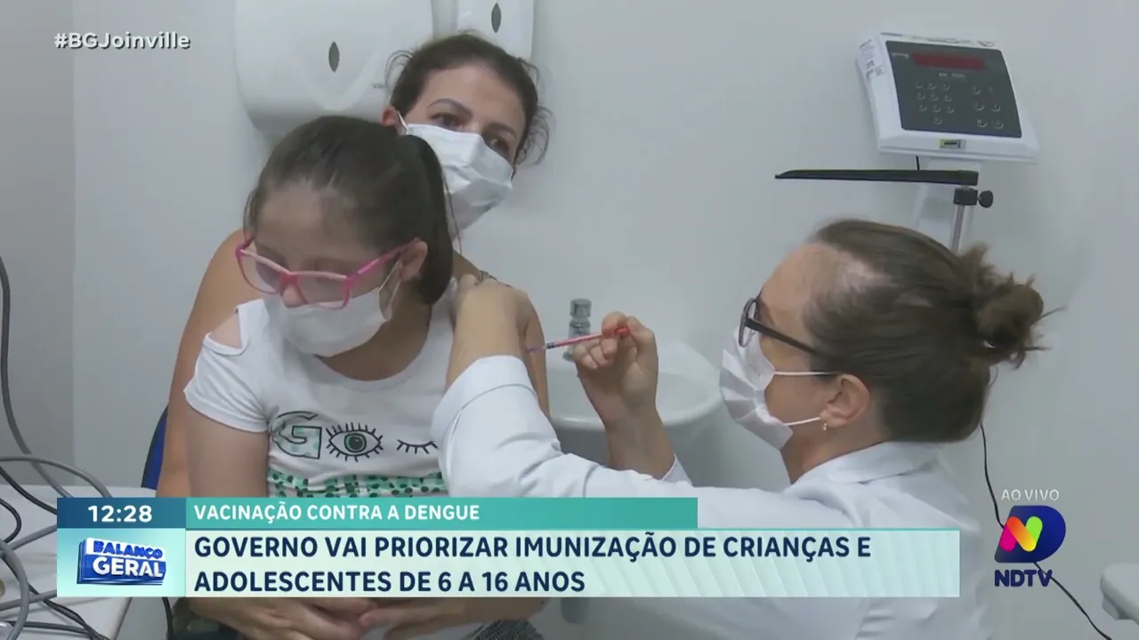 Estratégia nacional: vacinação prioritária contra dengue para crianças e adolescentes