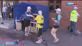 В Омске на старт весеннего полумарафона вышли тысячи омичей