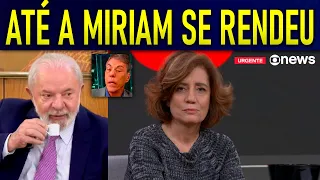 Miriam Leitão CALA JORNALISTAS da Globo e RASGA ELOGIOS a Lula ao vivo!!! TACADA DE MESTRE DO LULA!!