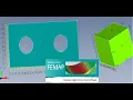 FEMAP Nastran introduction basic shapes geometry and workplane extrusion