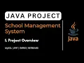 01 School Management System Java Project Project Overview NetBeans MySQL