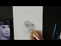 Lagu Geek Artz || Portrait Drawing || Lukisan Wajah || Potret Lukisan Wajah