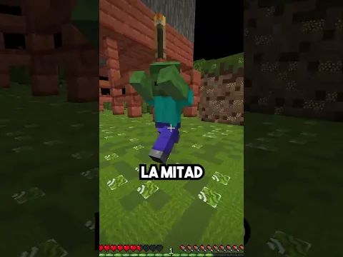 MINECRAFT PERO ES GIGANTE 😳 #minecraft #laos